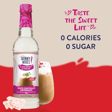 Jordan's Sugar Free White Chocolate Peppermint Syrup 25.4oz