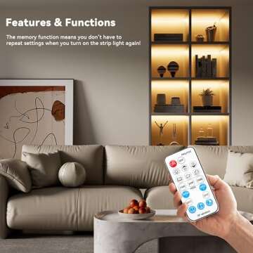 PAUTIX COB LED Strip Light 2700K, 24ft/7.5m Dimmable 3780LEDs DC24V Warm White LED Strip Light,High Lumen Tape Light with RF Remote Timer Function and 48W Power Supply for Home DIY Lighting Project