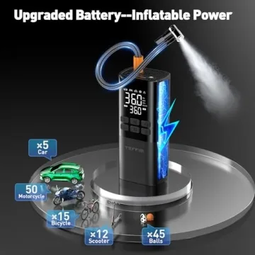 Portable Tire Inflator Air Compressor for All Vehicles