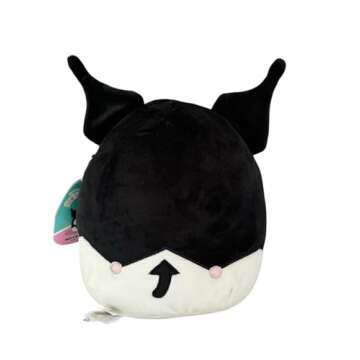 Squishmallows Official Kellytoy Sanrio Squad Squishy Stuffed Plush Toy Animal (Kuromi, 8 Inch)