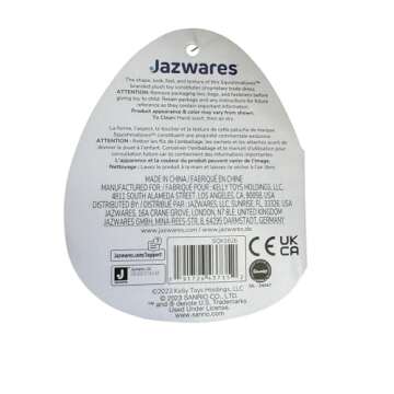 Squishmallows Official Kellytoy Sanrio Squad Squishy Stuffed Plush Toy Animal (Kuromi, 8 Inch)