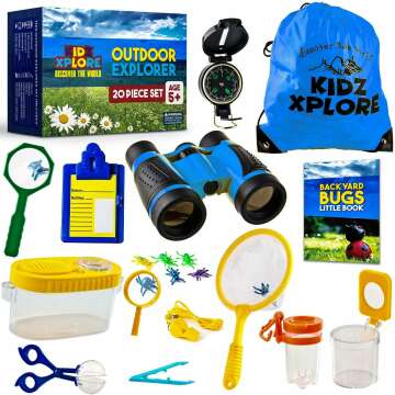 Kidz Xplore Outdoor Explorer Set - Nature Adventure Kit