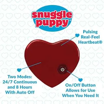 Original Snuggle Puppy Heartbeat Stuffed Toy for Dogs