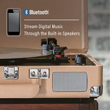 Crosley Cruiser Plus Vintage 3-Speed Bluetooth Turntable