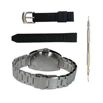 Pantor Dive Watch, Automatic Watches for Men with Stainless Steel Bracelet_Sealion Black Diver Watches