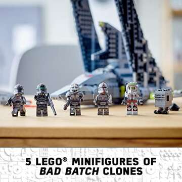 LEGO Star Wars Bad Batch Attack Shuttle for Creative Play