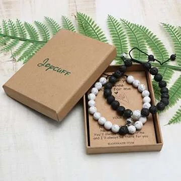 JoycuFF Romantic Couple Bracelets for Love and Connection