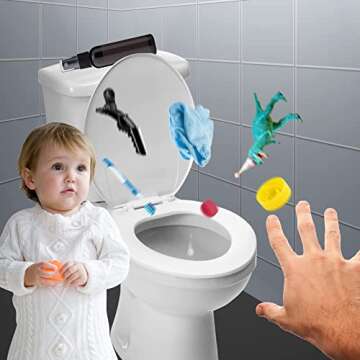 51 Inch Toilet Snake Drain Auger Cleaner Tool