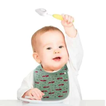 Hakochia Waterproof Baby Bibs Organic Cotton Soft Absorbent Baby Bandana Drool Bibs With Adjustable Snaps for Boys Teething and Drooling 0-36 Months