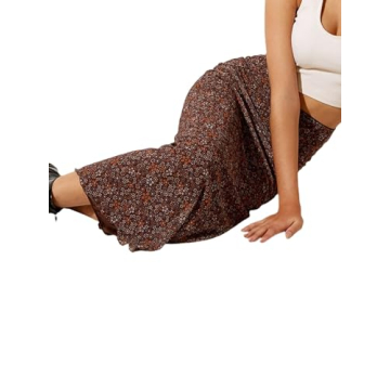 Avanova Women's Floral Midi Skirt for Every Occasion