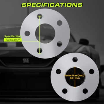 Customadeonly 5x114.3 Wheel Spacers for Nissan & Infiniti