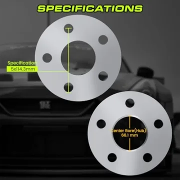 Customadeonly 5x114.3 Wheel Spacers for Nissan & Infiniti