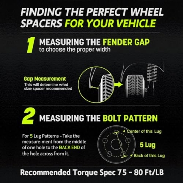 Customadeonly 5x114.3 Wheel Spacers for Nissan & Infiniti