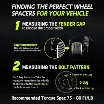 Customadeonly 5x114.3 Wheel Spacers for Nissan & Infiniti