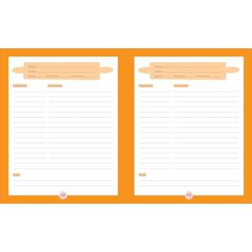 Family Cookbook Recipe Journal: A Blank Recipe Book for Family Favorites