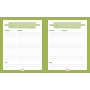 Family Cookbook Recipe Journal: A Blank Recipe Book for Family Favorites