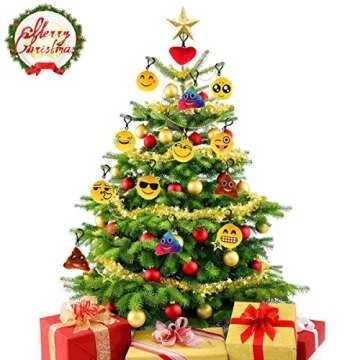 Dreampark Emoticon Keychains - Plush Key Chain Gifts for Kids