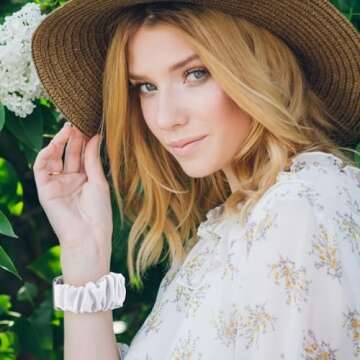 Stylish JIELIELE Scrunchie Apple Watch Band for Women