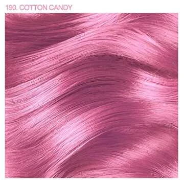 Adore Semi Permanent Hair Color - Vegan and Cruelty-Free Pink Hair Dye - 4 Fl Oz - 190 Cotton Candy ...