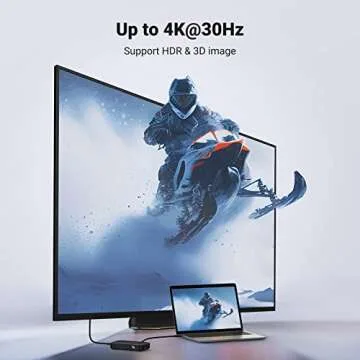 UGREEN HDMI Switch 3 in 1 Out 4K HDMI Splitter with Remote