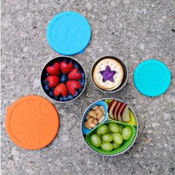 Eco-Friendly Ecolunchbox Seal Cup Trio - 3-Piece Set