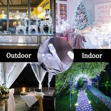 66 Feet String Lights with Multi Modes for Festive Decor