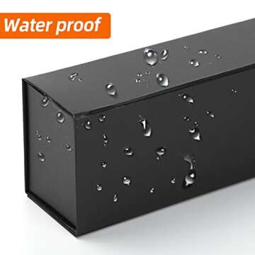 SFSOC Trading Card Storage Box,Top loaders Storage Box,Baseball Card Storage Box,MTG deck box Holds 900 Cards or 200 Top loaders,(14.7 * 4.6 * 3.46) in Fits Football, Basketball, Hockey Cards