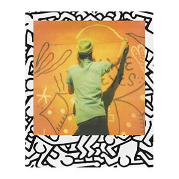 Polaroid i-Type Color Film -Keith Haring™ Edition (8 Photos) (6094)