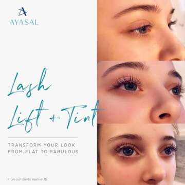AYASAL Lash Lift Kit: Eyelash Lift Kit - With Detailed Instruction Eyelash Perm Kit - Easy for Begin...