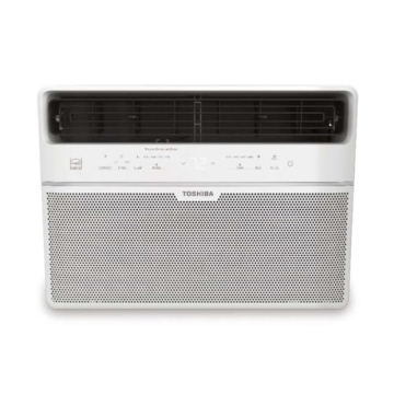 Toshiba 10,000 BTU Smart Wi-Fi Touch Control Window Air Conditioner with Remote - Efficient Cooling ...
