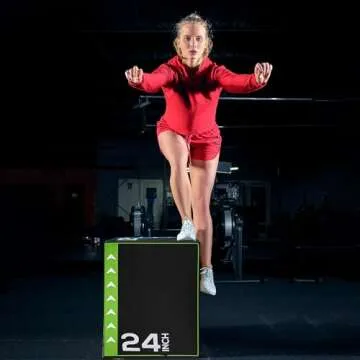 BalanceFrom 3-in-1 Foam Plyometric Jump Box for All Ages