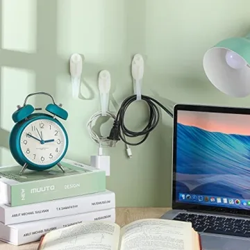 Fiada 12 Pcs Cord Bundlers - Silicone Cord Organizer