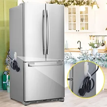 Fiada 12 Pcs Cord Bundlers - Silicone Cord Organizer