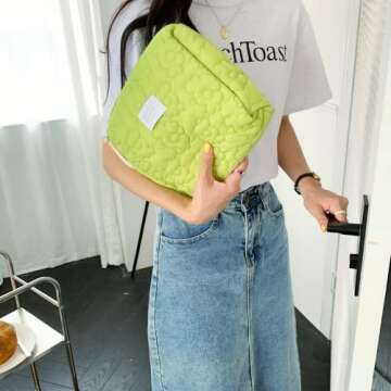 Stylish UNAGLAM Makeup Bag for Travel - Perfect Gift