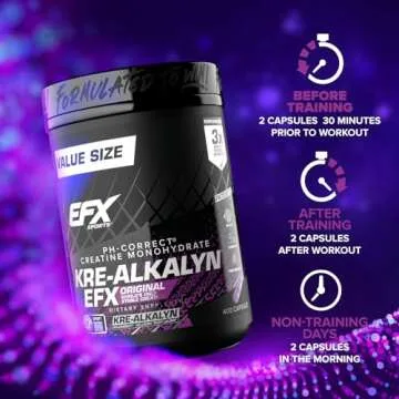 EFX Kre-Alkalyn EFX pH Correct Creatine Supplement