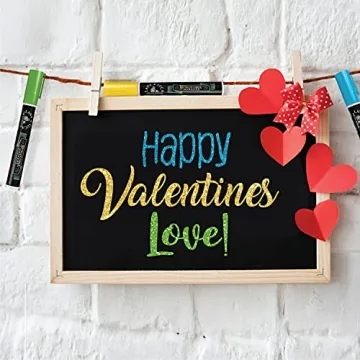 Vibrant LANA & LUCA Metallic Chalk Markers - 8 Pack