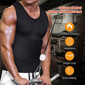 Men's Neoprene Shapewear Waist Trainer Vest - Fit & Stylish