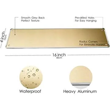 The Catio Slim Tin Sign Street Funny Metal Sign Wall Decor for Bedroom Farm Home Bar Garage Man Cave Wall Art Gift 4" by 16"