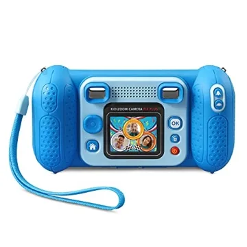 VTech KidiZoom Camera Pix Plus Blue - Fun Kids Camera