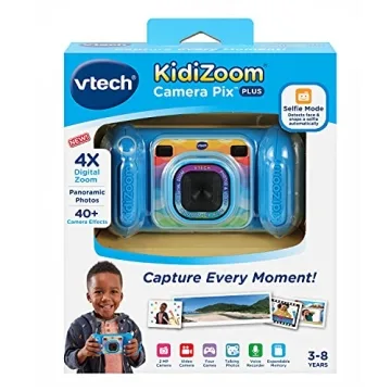 VTech KidiZoom Camera Pix Plus Blue - Fun Kids Camera