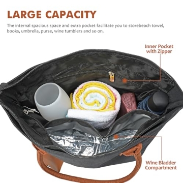 Tirrinia Wine Purse with Dispenser for Events and Gifting