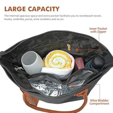 Tirrinia Wine Purse with Dispenser for Events and Gifting