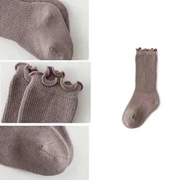 Stylish FYLuoke Baby Knee High Socks for Infants