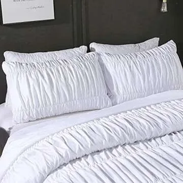 Cozyholy King Size Duvet Cover Set with Zipper Closure
