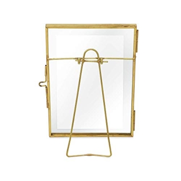 Isaac Jacobs Antique Gold Floating Frame for Photos
