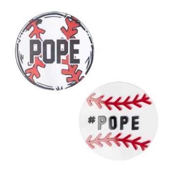 BYFDIY Personalized Sports Charms for Bag Custom Name Number Baseball Football Acrylic Bag Charm Bir...