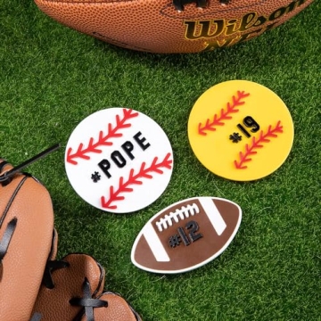 Personalized Sports Charms for Bags - Unique Gift Idea