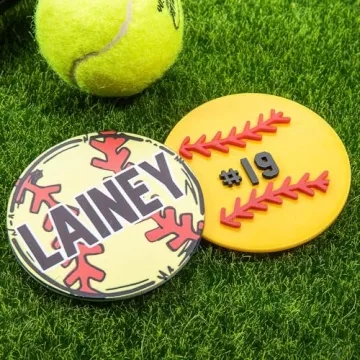 Personalized Sports Charms for Bags - Unique Gift Idea