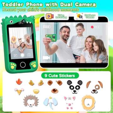 Interactive Kids Smart Phone Toys for Educational Fun
