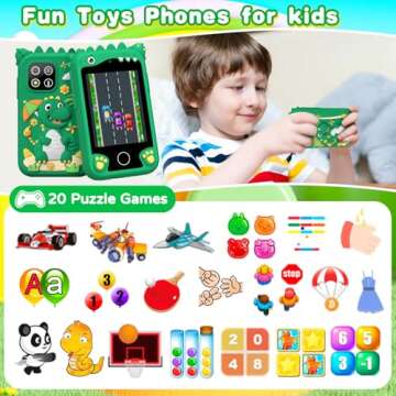 Interactive Kids Smart Phone Toys for Educational Fun